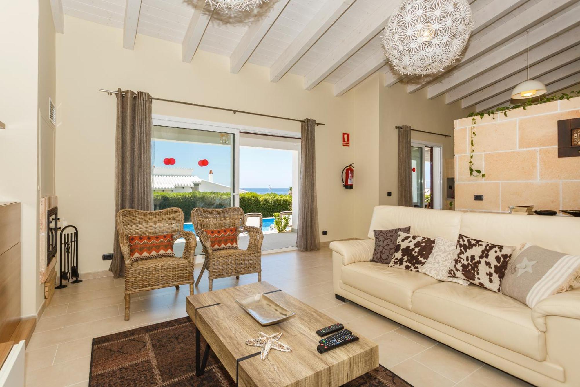 Bini Sole - Villa De Lujo Con Piscina En Menorca ビニベカ エクステリア 写真